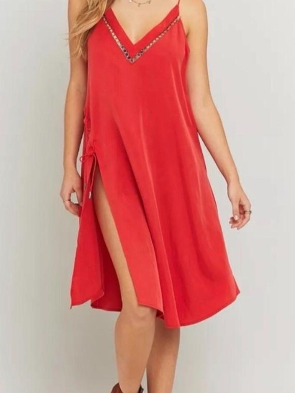 Free People “All I Want” Military MIDI Dress, Size: XS.